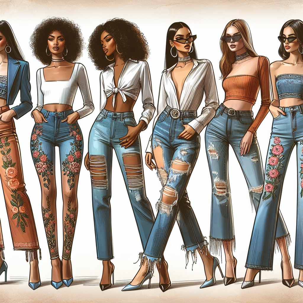 Ontdek de Laatste Trends in Vrouwenmode: Jeans Editie